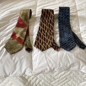 Men’s silk tie’s various brands